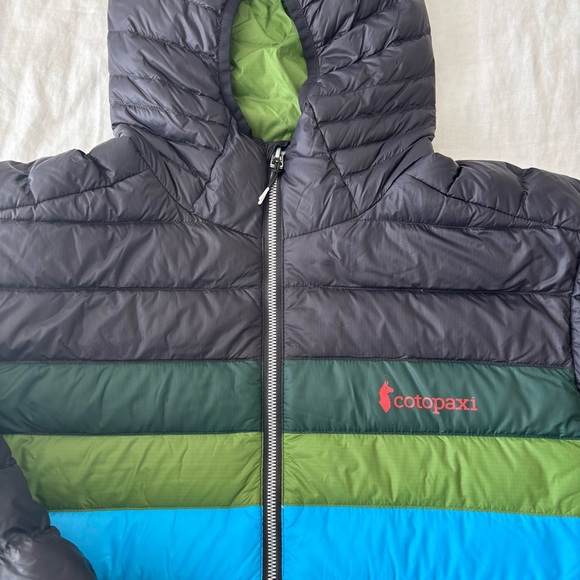 NWOT Cotopaxi Fuego Down Hooded Jacket - Picture 8 of 9